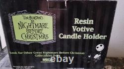 NEW! Nightmare Before Christmas Jack Skellington Tea Lite Figurine Candle Holder
