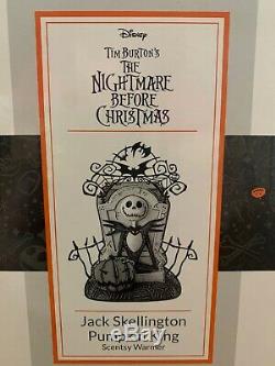 NIB Jack Skellington Wax Warmer by Scentsy The Nightmare Before Christmas DISNEY