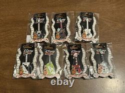 NIGHTMARE BEFORE CHRISTMAS GUITAR 7 PIN SET Disney DSSH LE 400 Jack Oogie Boogie