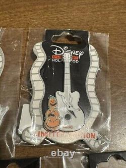 NIGHTMARE BEFORE CHRISTMAS GUITAR 7 PIN SET Disney DSSH LE 400 Jack Oogie Boogie