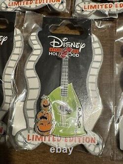 NIGHTMARE BEFORE CHRISTMAS GUITAR 7 PIN SET Disney DSSH LE 400 Jack Oogie Boogie