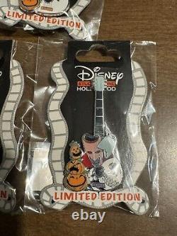 NIGHTMARE BEFORE CHRISTMAS GUITAR 7 PIN SET Disney DSSH LE 400 Jack Oogie Boogie