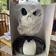 Nightmare Before Christmas Motion Activated Lifesize Talking Jack Bust Yellowing