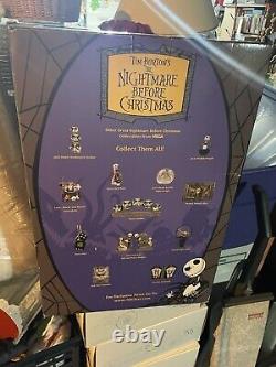 NIGHTMARE BEFORE CHRISTMAS MOTION ACTIVATED LIFESIZE TALKING JACK BUST Yellowing