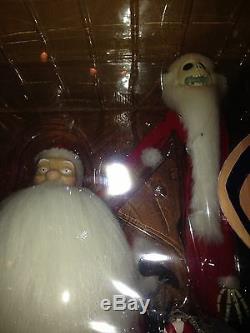 NIGHTMARE BEFORE CHRISTMAS SANDY CLAWS AND SANTA JACK by JUN PLANNING Disney new