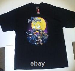 NWT Disney Kingdom Hearts Nightmare Before Christmas Video Game 2002 T Shirt XL