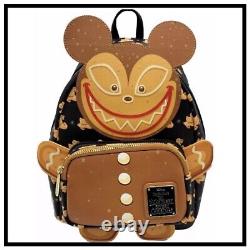NWT Loungefly DISNEY Nightmare Before Christmas SCARY TEDDY Gingerbread Backpack
