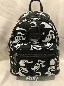 NWT Loungefly Disney Nightmare Before Christmas Zero Mini Backpack and Wallet