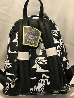 NWT Loungefly Disney Nightmare Before Christmas Zero Mini Backpack and Wallet