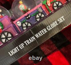 Newith2024/TRAIN Nightmare Before Christmas SnowithWater Globe FIRST TO MARKET