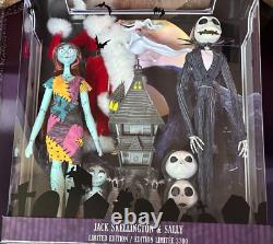 Nightmare Before Christmas 30th Anniversary Doll Le3700 Disney Jack Sally
