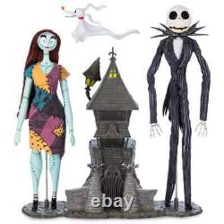 Nightmare Before Christmas 30th LE 3700 Collector 16 Doll Set Jack Sally Zero