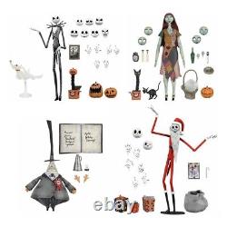 Nightmare Before Christmas 30th LE 3700 Collector 16 Doll Set Jack Sally Zero