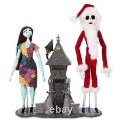 Nightmare Before Christmas 30th LE 3700 Collector 16 Doll Set Jack Sally Zero