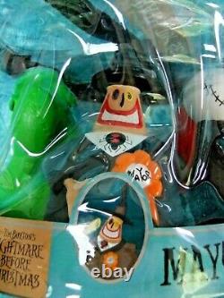 Nightmare Before Christmas Bath Toy Set Disney World 5 Figures Never Opened Rare