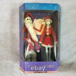 Nightmare Before Christmas Collection Doll Santa Jack & Santa Sally Used