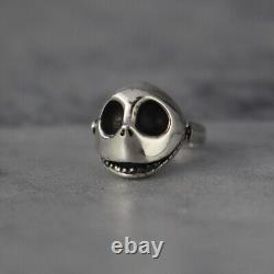 Nightmare Before Christmas Disney Japan Official Silver Ring Jack US5 no. 0988