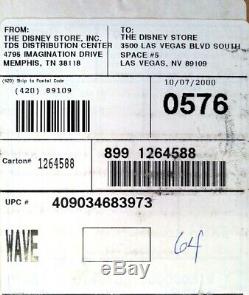 Nightmare Before Christmas Disney Store Framed Pin Set L. E. 11/ 170 Original Box