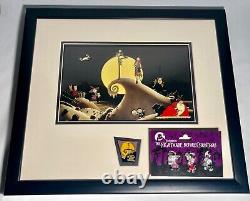 Nightmare Before Christmas Frame 8 Pin Set 1993 Disney Store + 3 extra Pins