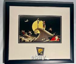 Nightmare Before Christmas Frame 8 Pin Set 1993 Disney Store + 3 extra Pins