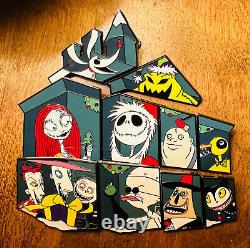 Nightmare Before Christmas Full 10 Pin Haunted Mansion Holiday Oogie Zero Disney