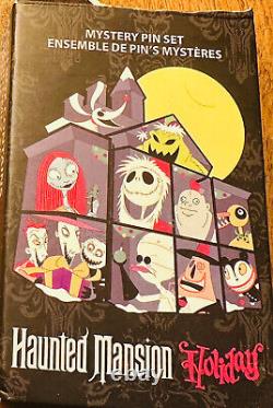 Nightmare Before Christmas Full 10 Pin Haunted Mansion Holiday Oogie Zero Disney