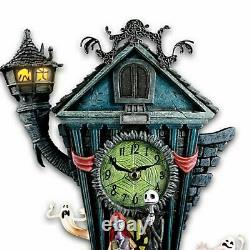 Nightmare Before Christmas Halloween Town Cuckoo Clock New