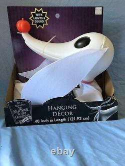 Nightmare Before Christmas Hanging Decor 4 Foot with Lights & Sound BRAND NEW
