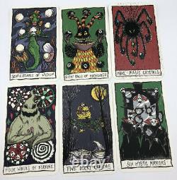 Nightmare Before Christmas Haunted Evening Tarot Cards 2001 READ DETAILS
