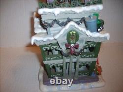 Nightmare Before Christmas Haunted Mansion Fumark Figure House Light Up RARE