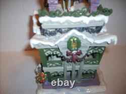 Nightmare Before Christmas Haunted Mansion Fumark Figure House Light Up RARE