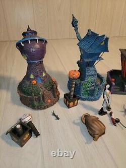Nightmare Before Christmas Hawthorne Village 2005 Collectibles Lot Of 13 As Is