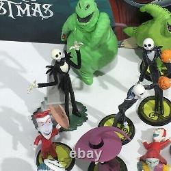 Nightmare Before Christmas Huge Lot 20 Cars Figures Bone Mobile Screamer