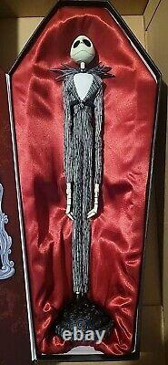 Nightmare Before Christmas JACK Doll In Satin Lined Coffin Exclusive Rare