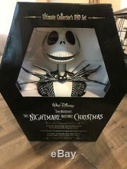 Nightmare Before Christmas JACK SKELLINGTON BUST Ultimate Collectors DVD Set