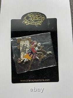 Nightmare Before Christmas Jack And Sally Le 100 Disney Auctions Pin