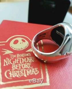 Nightmare Before Christmas Jack Ring Jewelry Disney Silver 925 8.5-9 Size Rare