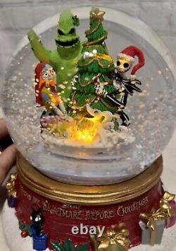 Nightmare Before Christmas Jack Sally Oogie boogie 2024 150mm Water Snow Globe