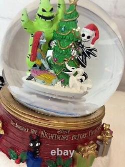 Nightmare Before Christmas Jack Sally Oogie boogie 2024 150mm Water Snow Globe