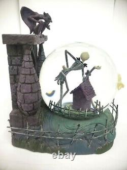 Nightmare Before Christmas Jack & Sally Snowglobe Bookends Snow Globe Book Ends
