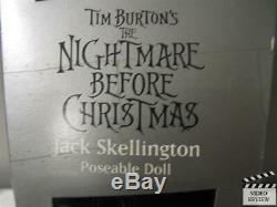 Nightmare Before Christmas Jack Skellington, 3 heads, poseable Applause, Sealed