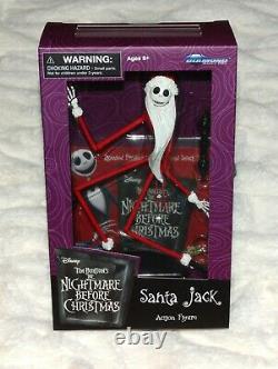 Nightmare Before Christmas Jack SkellingtonSallySanta Jack Figures Lot of 3