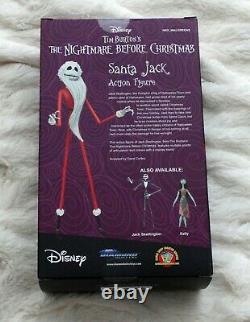 Nightmare Before Christmas Jack SkellingtonSallySanta Jack Figures Lot of 3