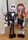 Nightmare Before Christmas Jack And Sally Door Greeters Disney 38 Nwt Rare Size