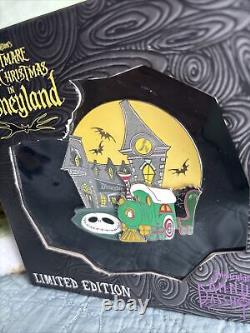 Nightmare Before Christmas Jumbo Disney Pin LE 500 rare! New in box (not sealed)