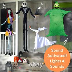 Nightmare Before Christmas LIGHT SOUND Posable Character Halloween Prop CHOICES