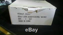 Nightmare Before Christmas Lock Shock Barrel Porcelain Masks Disney Brand New