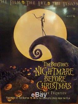 Nightmare Before Christmas Lot 2001 Convention Special Jack, Sally, Movie, Book