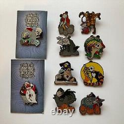 Nightmare Before Christmas Mystery Collection CompleteSet of 10 Disney Pin 80014