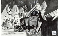 Nightmare Before Christmas Original Art Storyboard Jorgen klubien Jacks Back